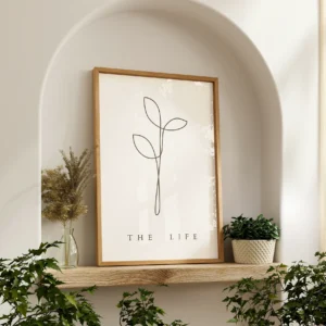 Double sided poster The Life | 30x40 cm / 12x16″ | CP0006